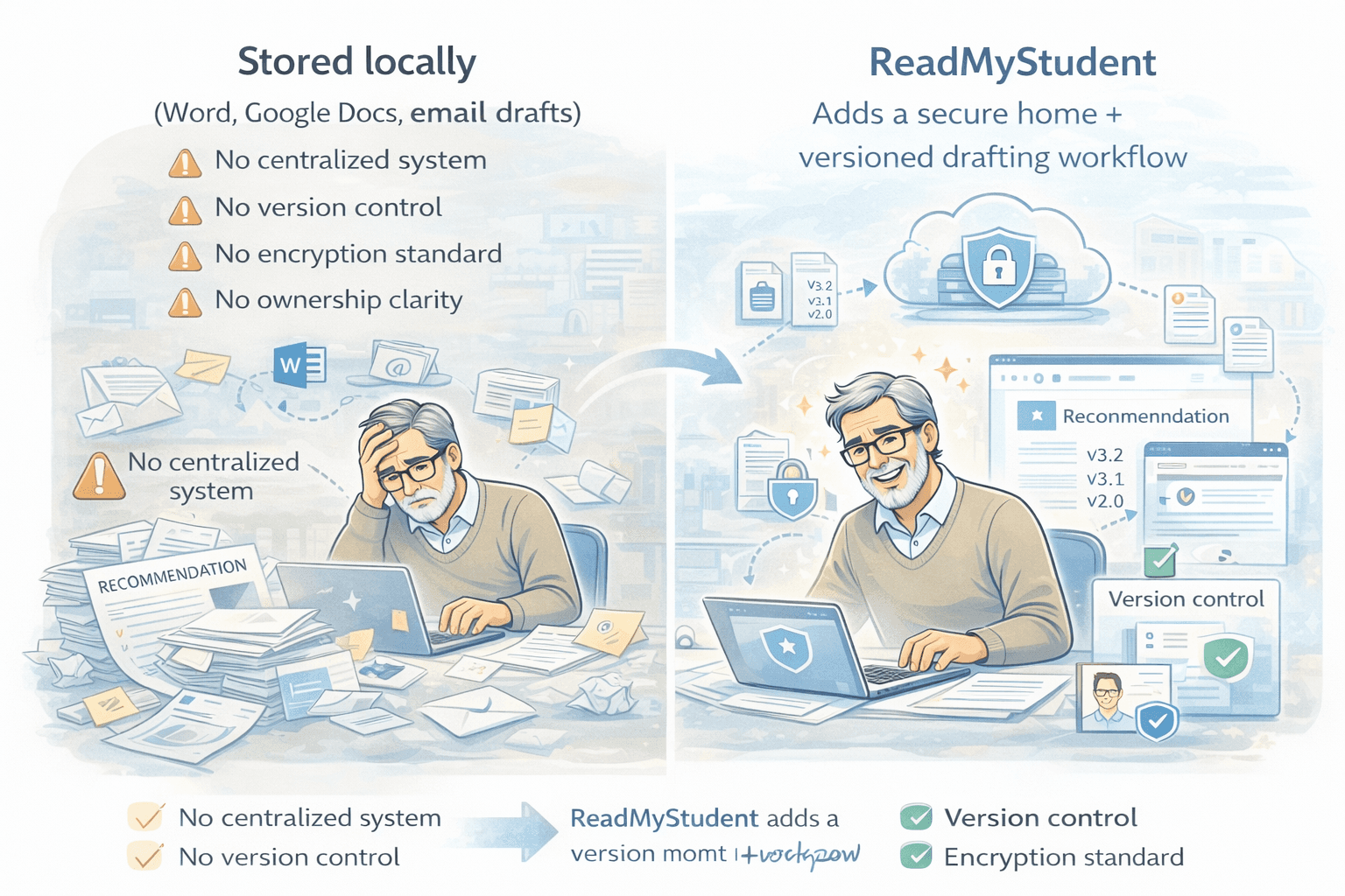 Faculty tools, workflow, and verification